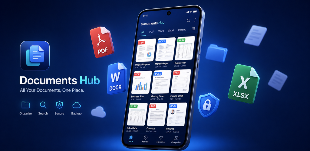 Documents Hub: PDF Organizer