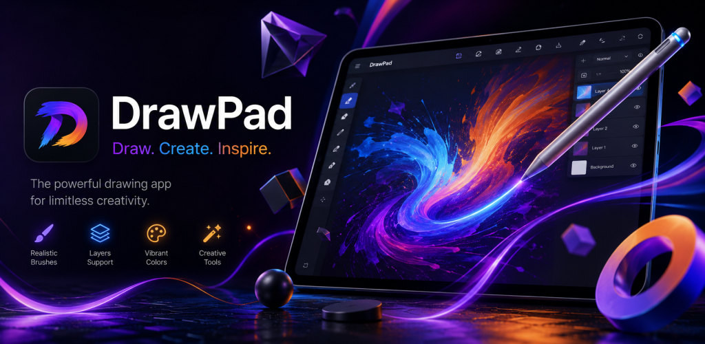 DrawPad: Paint, Sketch & Draw