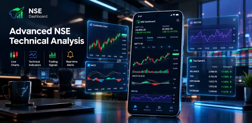 NSE Live Technical Dashboard