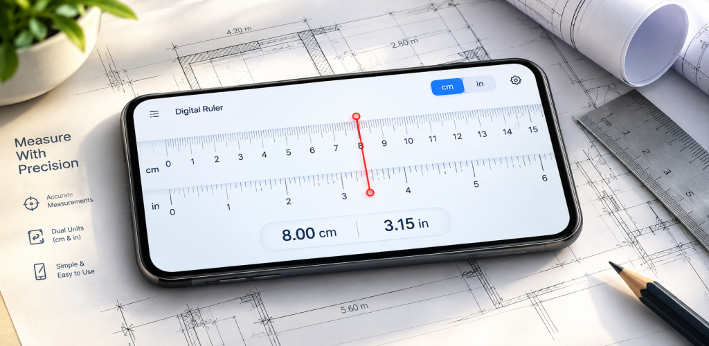 Ruler: Digital Scale & Measure