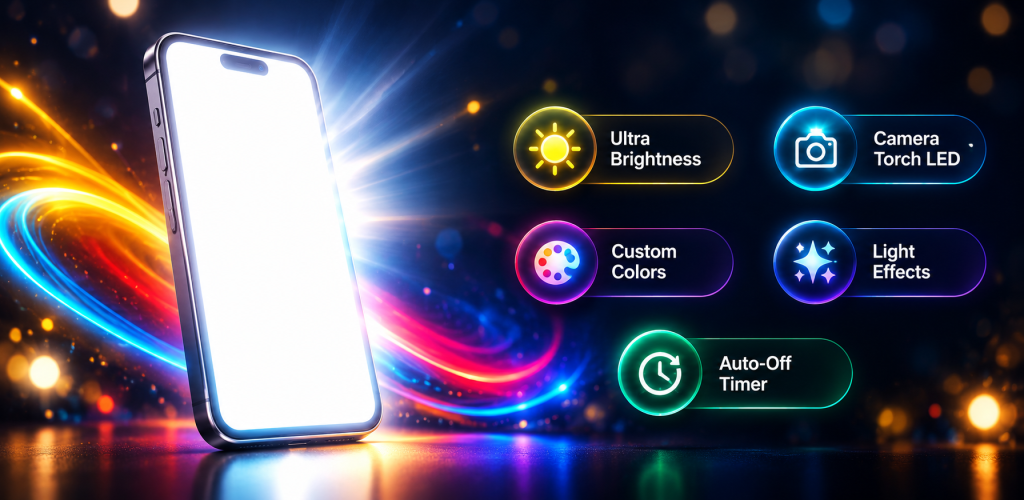 Screen Flashlight: Color Light
